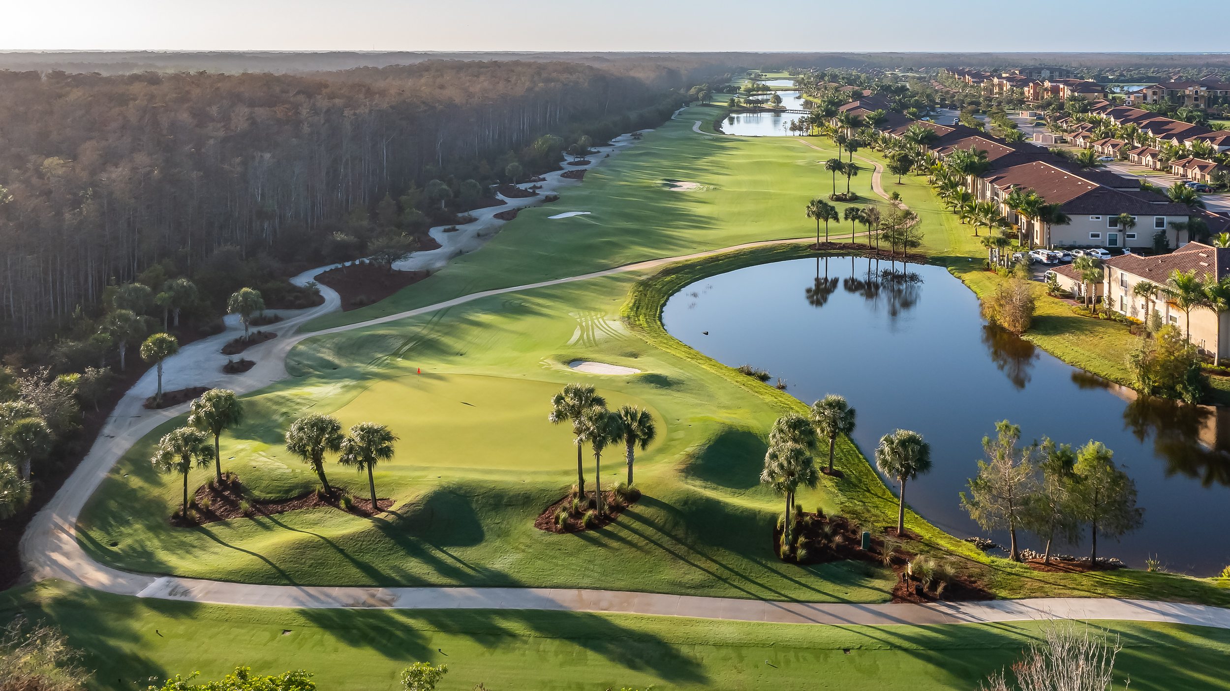 Bonita National Golf Naples Aerial Stock Photography-7