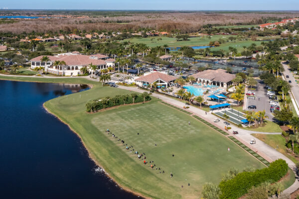 Heritage Bay Golf Naples Aerial Stock Photography-3