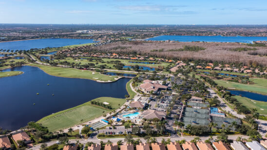 Heritage Bay Golf Naples Aerial Stock Photography-5