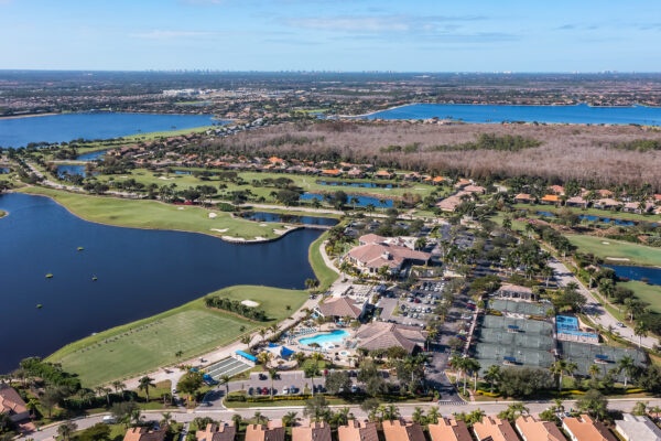 Heritage Bay Golf Naples Aerial Stock Photography-5