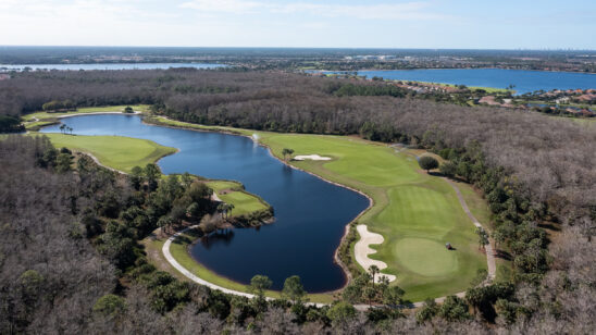 Heritage Bay Golf Naples Aerial Stock Photography