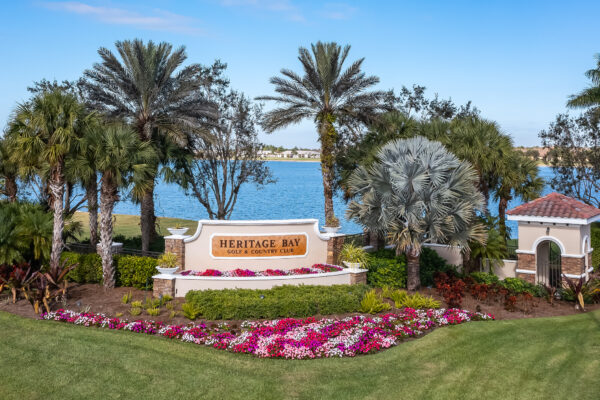 Heritage Bay Golf Naples Aerial Stock Photography-6