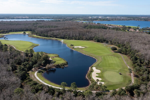 Heritage Bay Golf Naples Aerial Stock Photography
