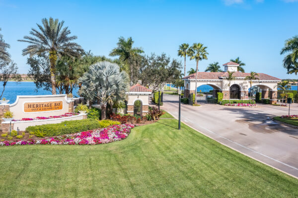 Heritage Bay Golf Naples Aerial Stock Photography-7