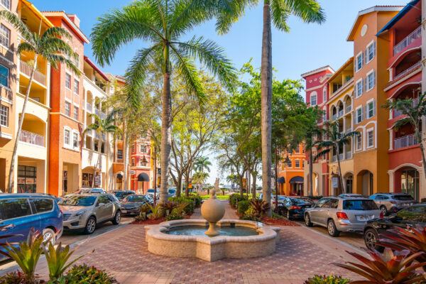 Bayfront Naples Stock Photography