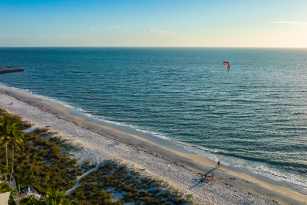 Naples Beach Aerial Stock Photography-3