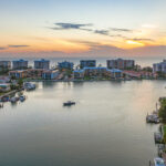 Naples The Moorings Aerial Stock Photography