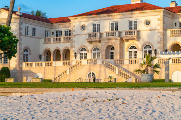 Naples Beach Port Royal Home Stock Photography