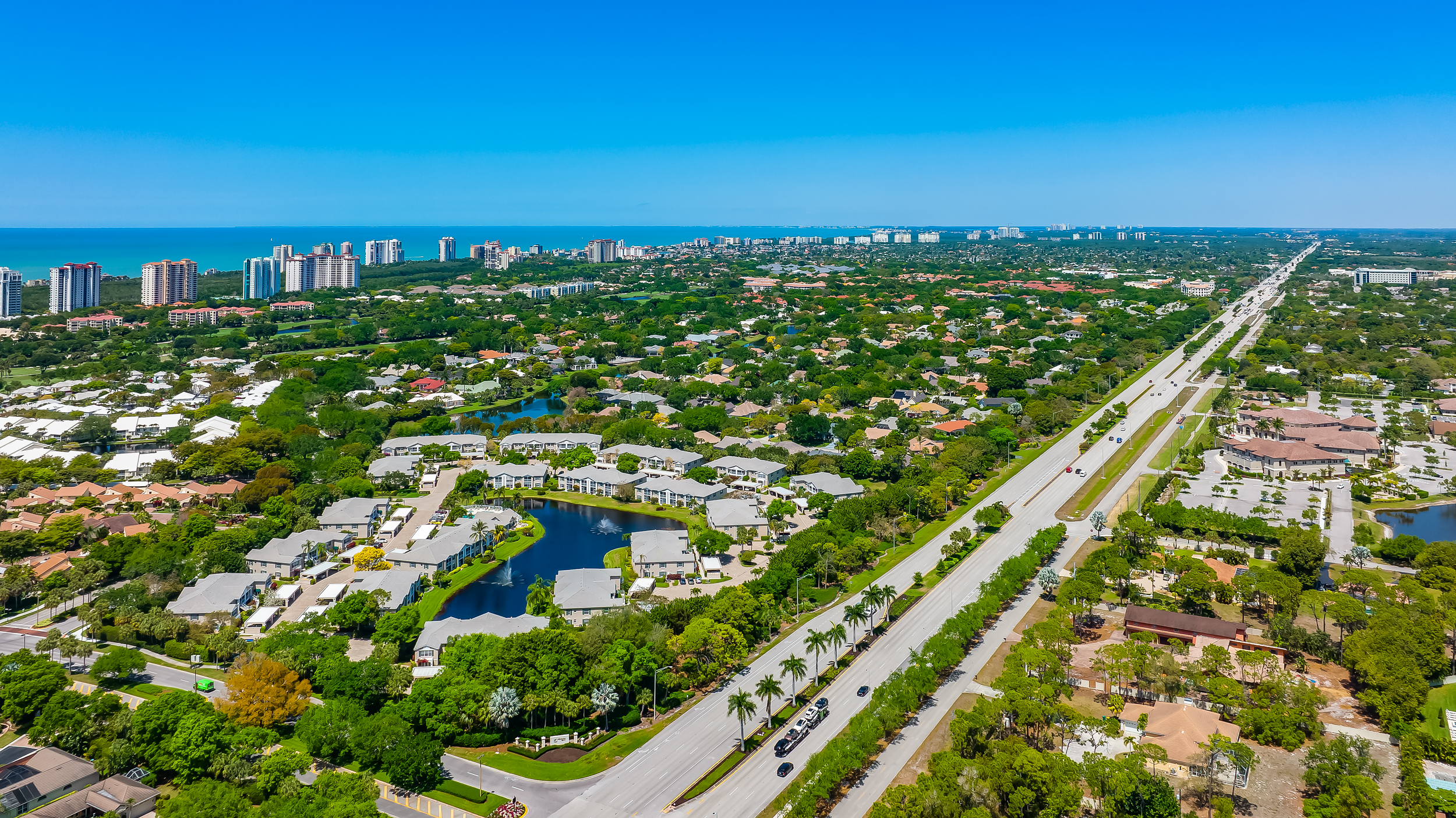 Pelican Bay Naples Aerials Stock Photography-2