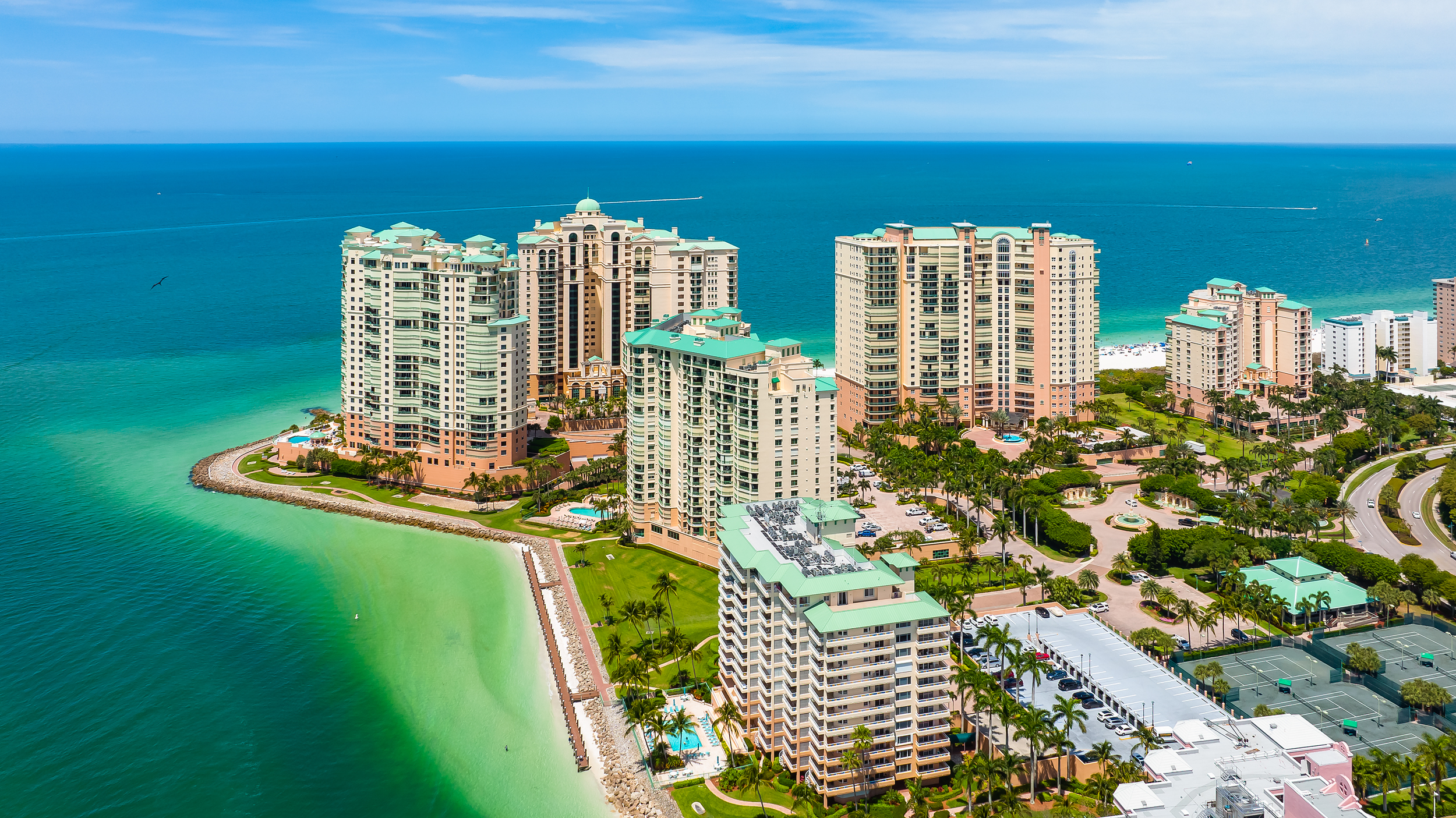 Marco Island South Aerials Stock Photography-2