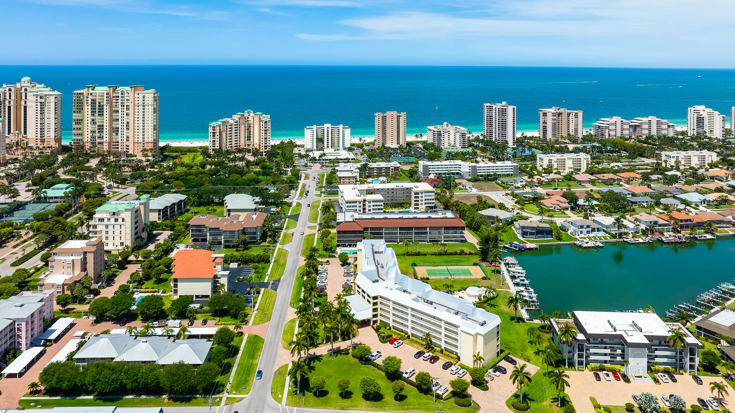 Marco Island South Aerials Stock Photography-4
