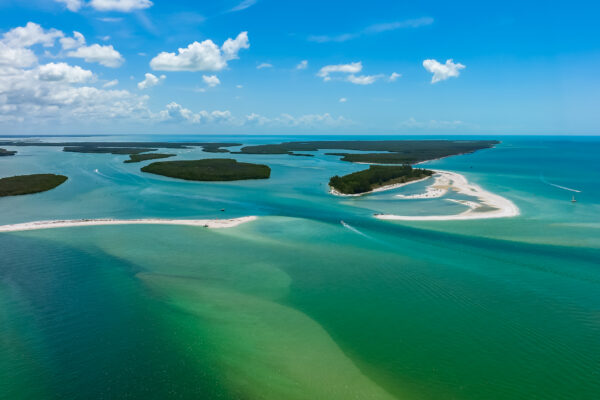 Marco Island South Aerials Stock Photography