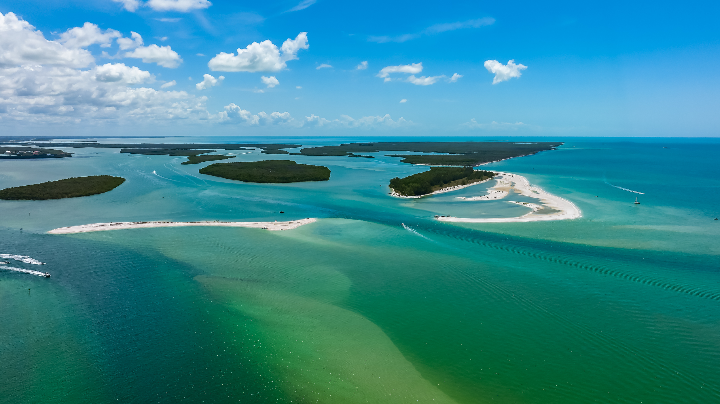 Marco Island South Aerials Stock Photography