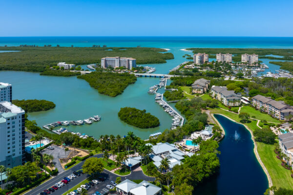 Wiggins Bay Naples Aerial Stock Photography-2