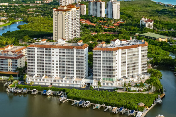 Vanderbilt Beach Pelican Bay Naples Aerial Stock Photography-2