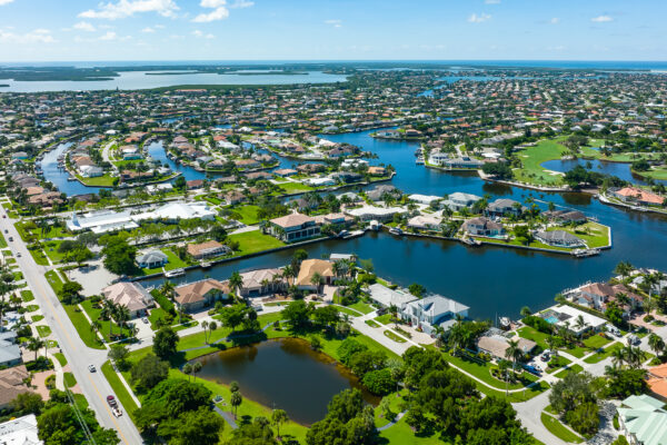Marco Island Aerial Stock Photography