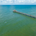 Naples Pier Aerial Stock Photography-3
