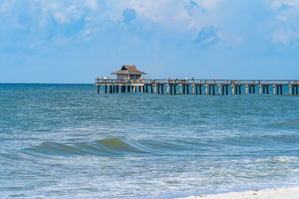 Naples Pier Stock Photography