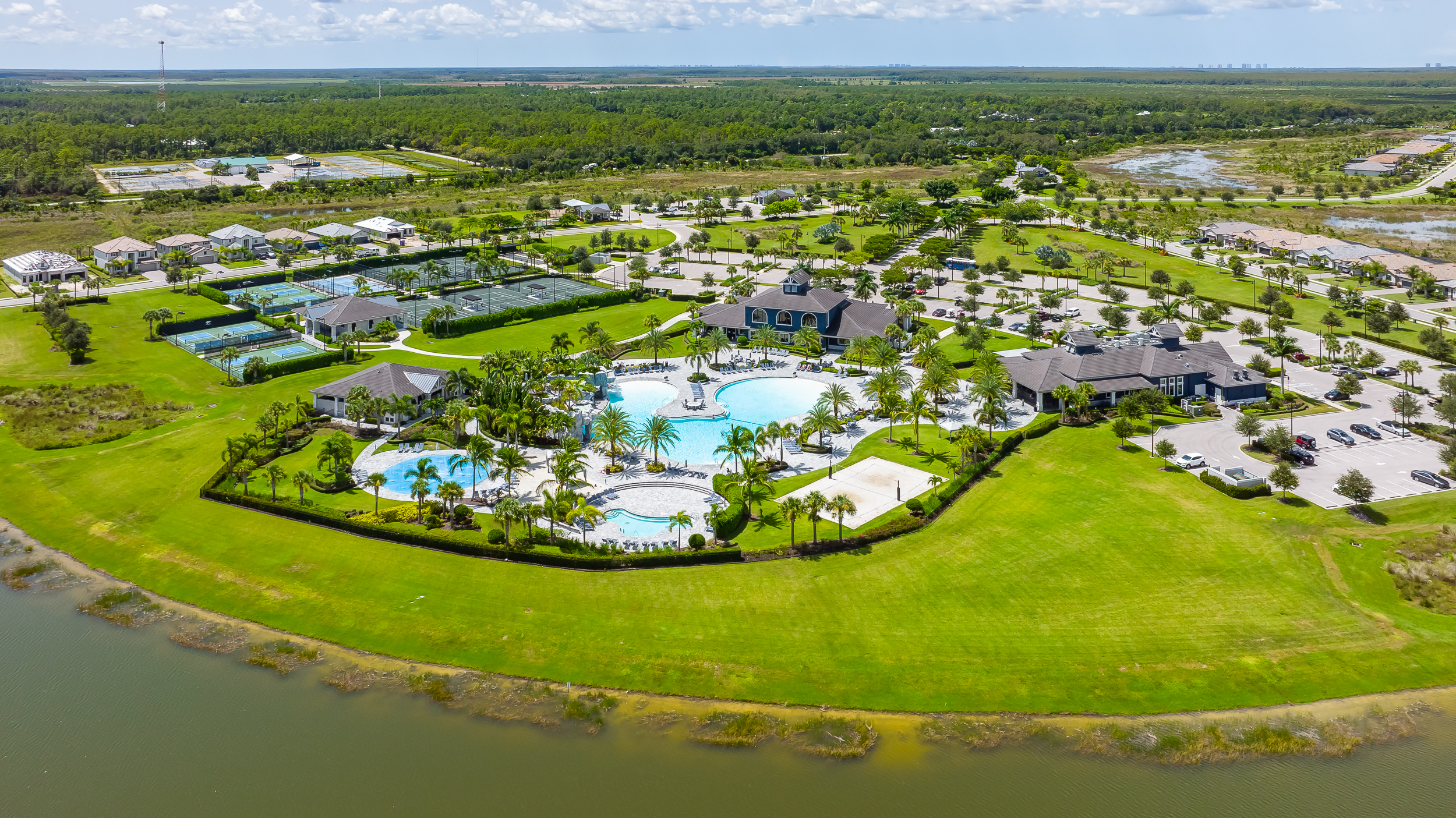 The Place at Corkscrew Aerial Stock Photography-3