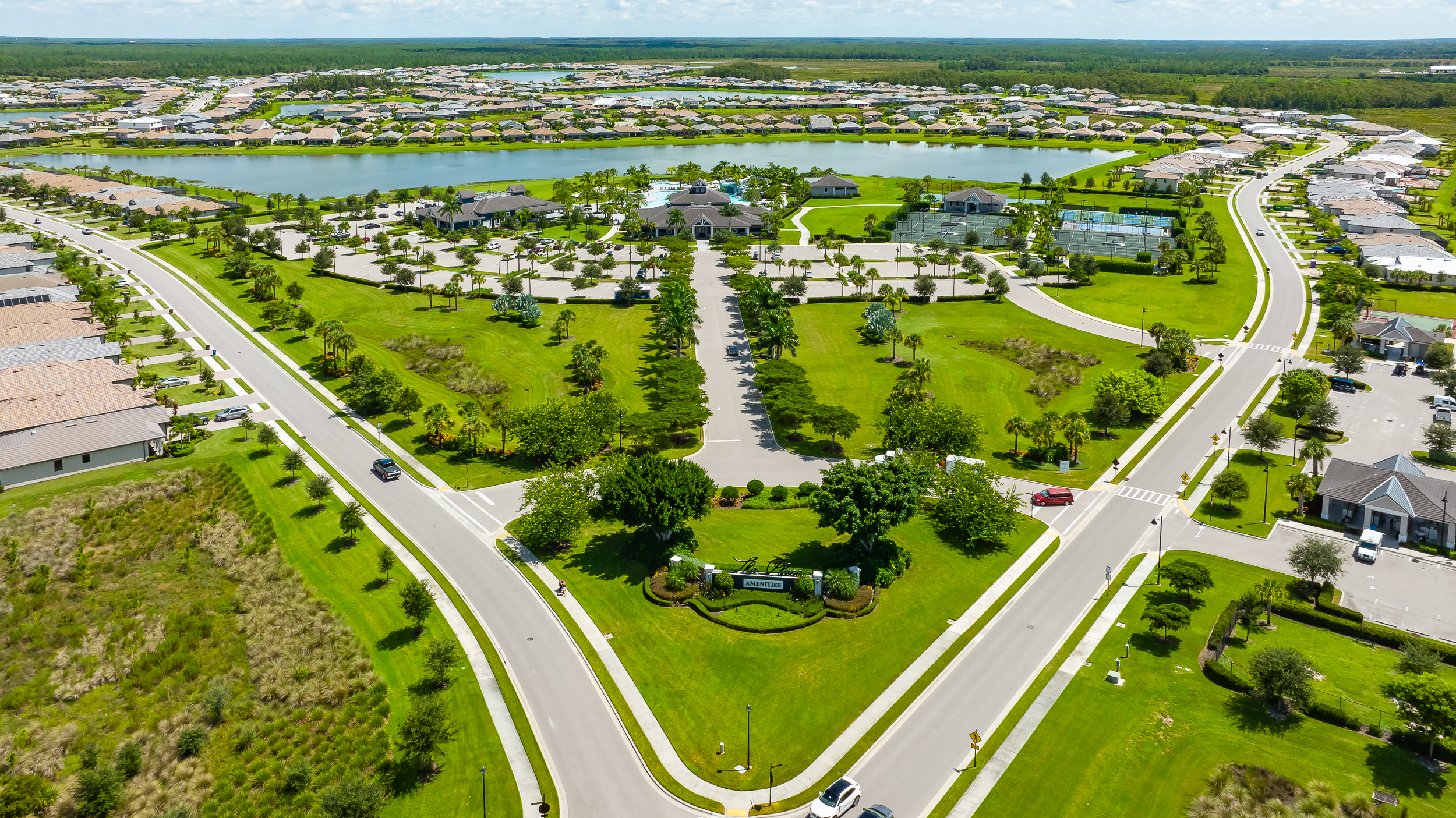 The Place at Corkscrew Aerial Stock Photography