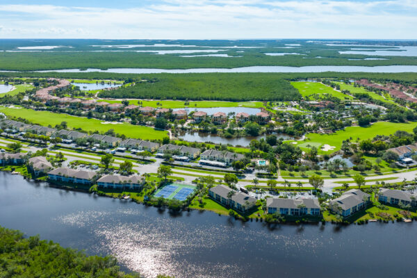 Hammock Bay Naples Aerial Stock Photography-2