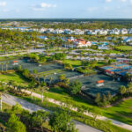 Isles of Collier Naples Aerial Stock Photography