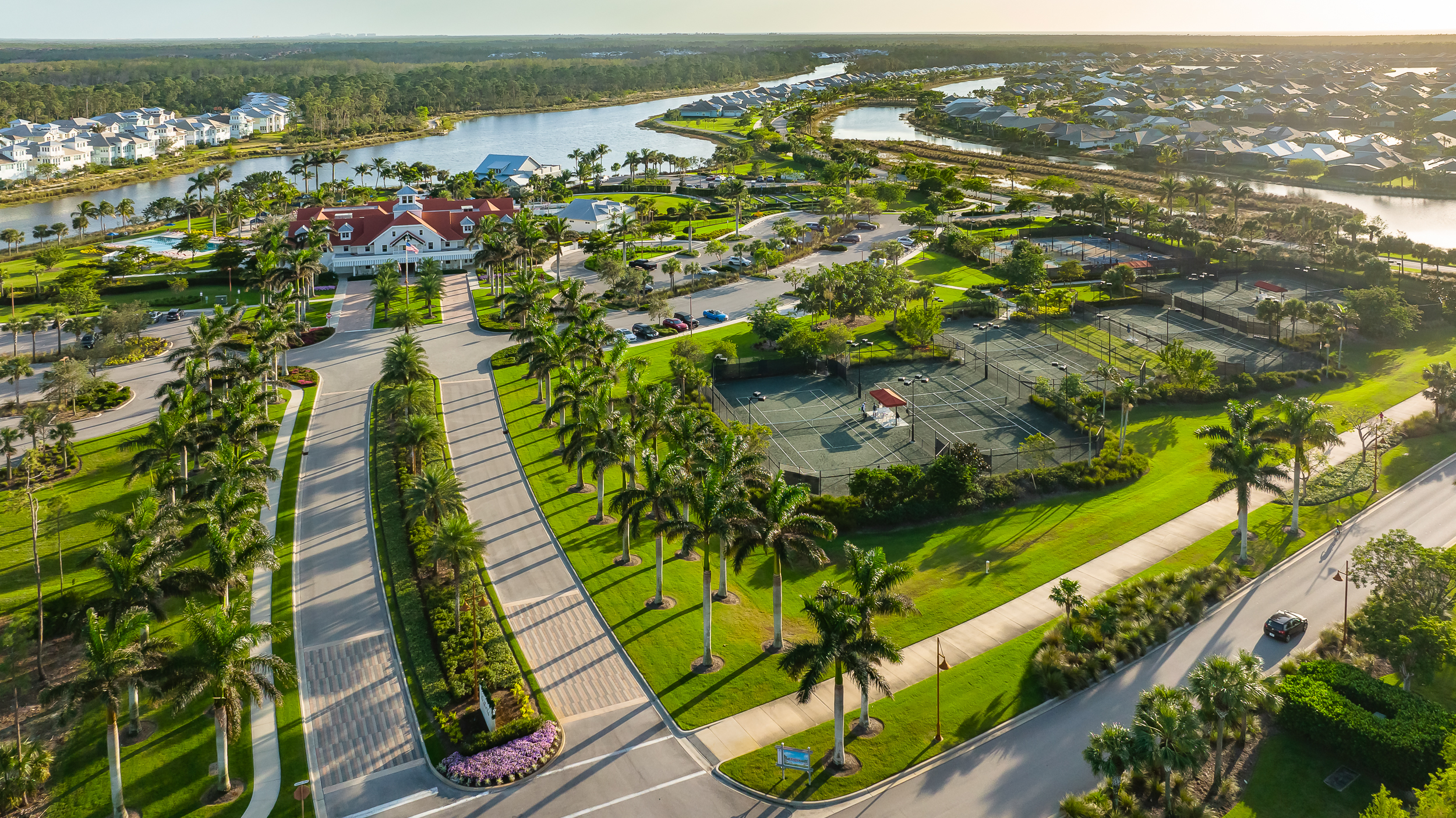 Isles of Collier Naples Aerial Stock Photography-3