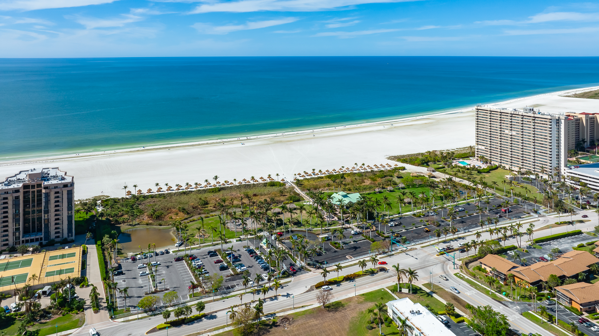 Marco Island Beach Aerial Stock Photography-2