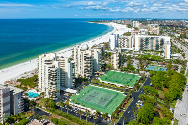 Marco Island Beach Aerial Stock Photography-4