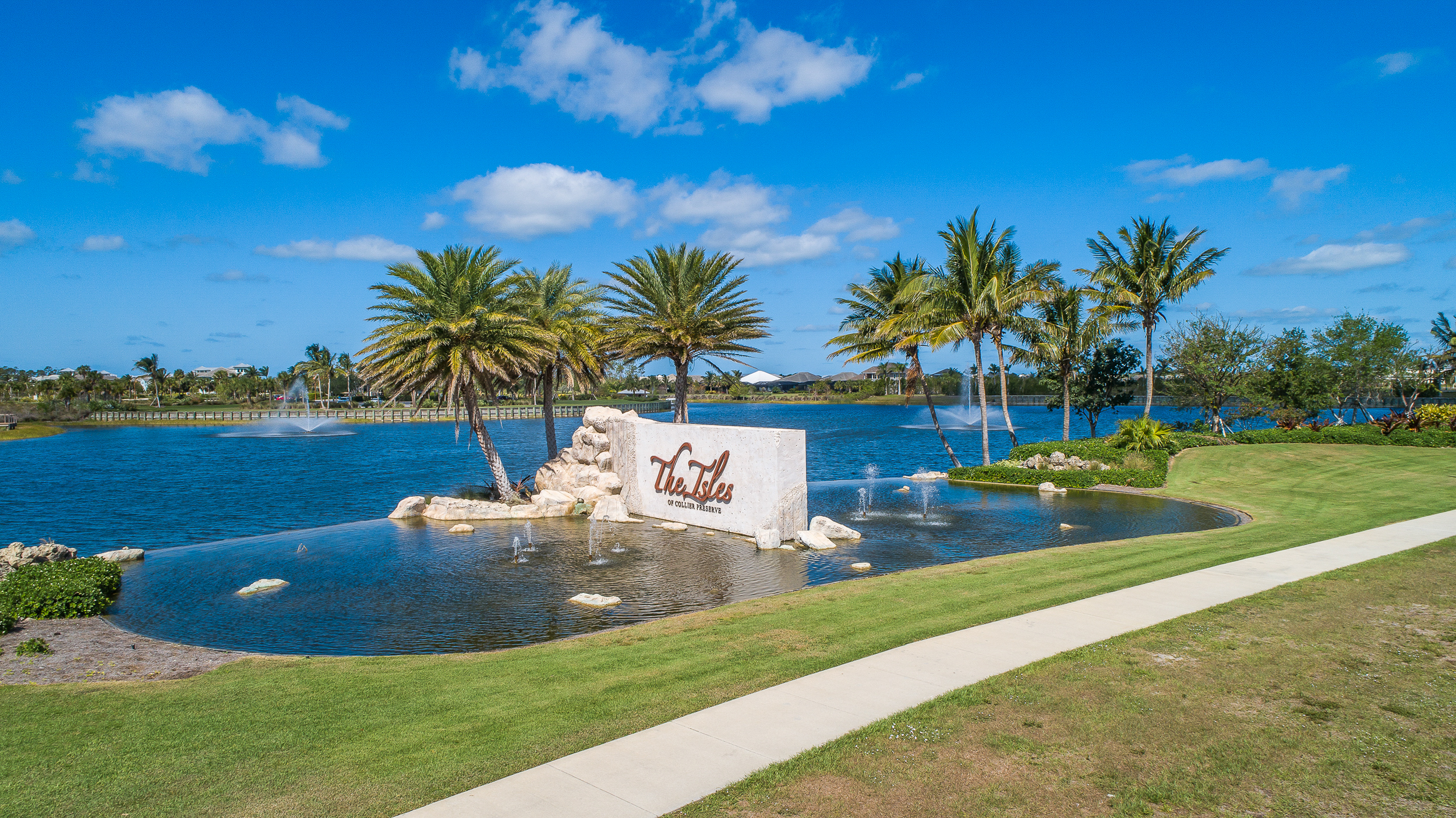 Isles of Collier Preserve Naples Aerial Stock Photography-2