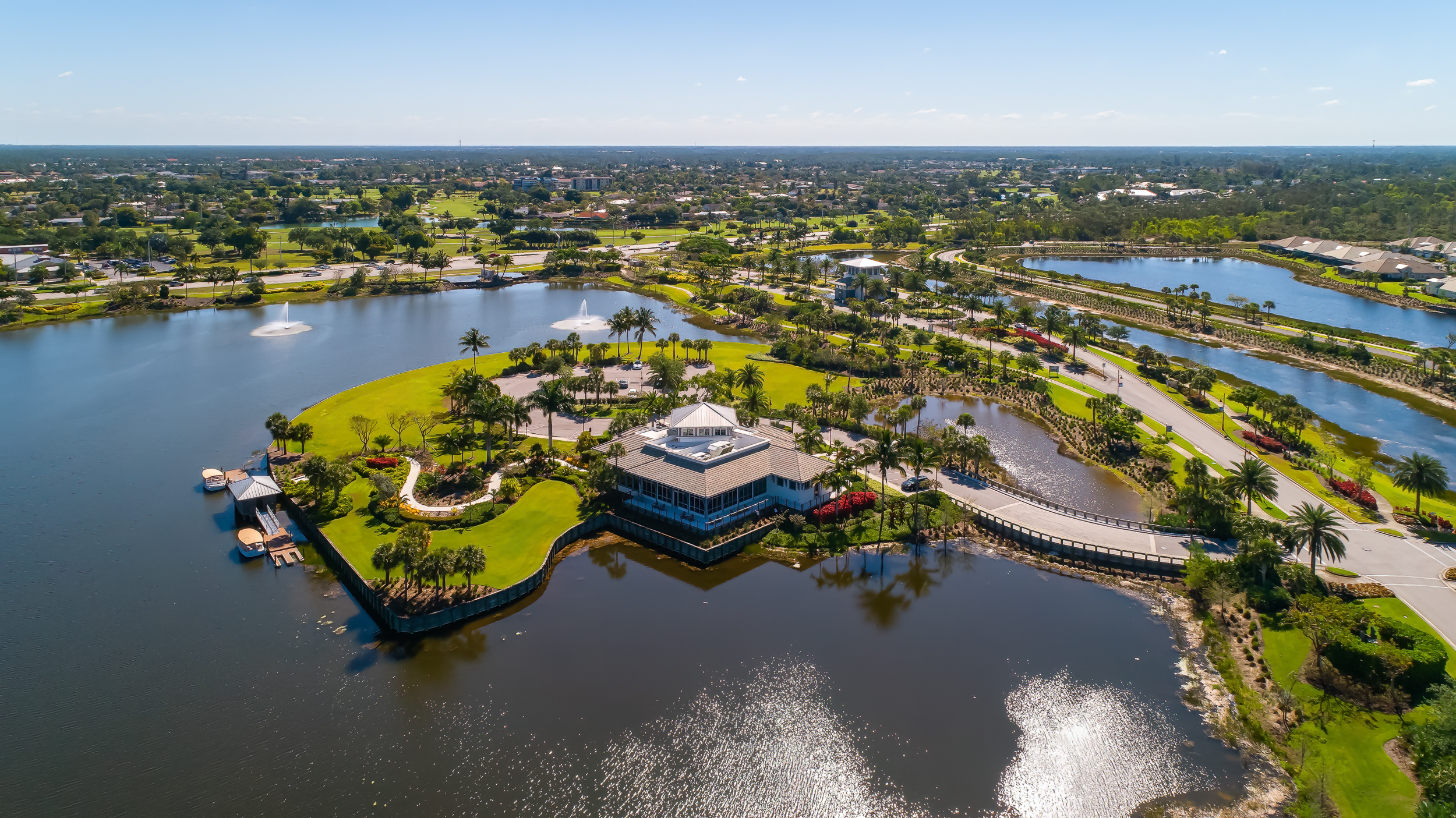 Isles of Collier Preserve Naples Aerial Stock Photography-3