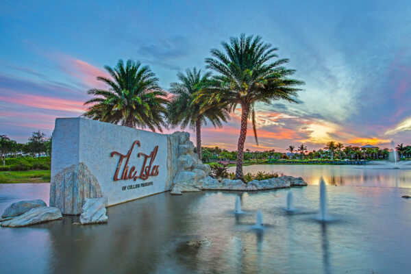 Isles of Collier Preserve Naples Aerial Stock Photography