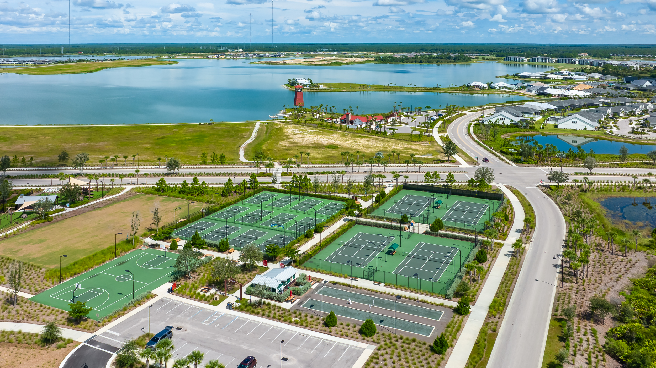 Babcock Ranch Aerial Stock Photography-7