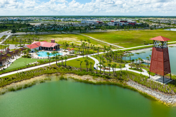 Babcock Ranch Aerial Stock Photography-9
