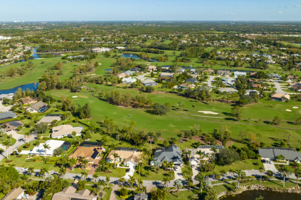 Imperial Golf Club Naples Aerial Stock Photography_-2