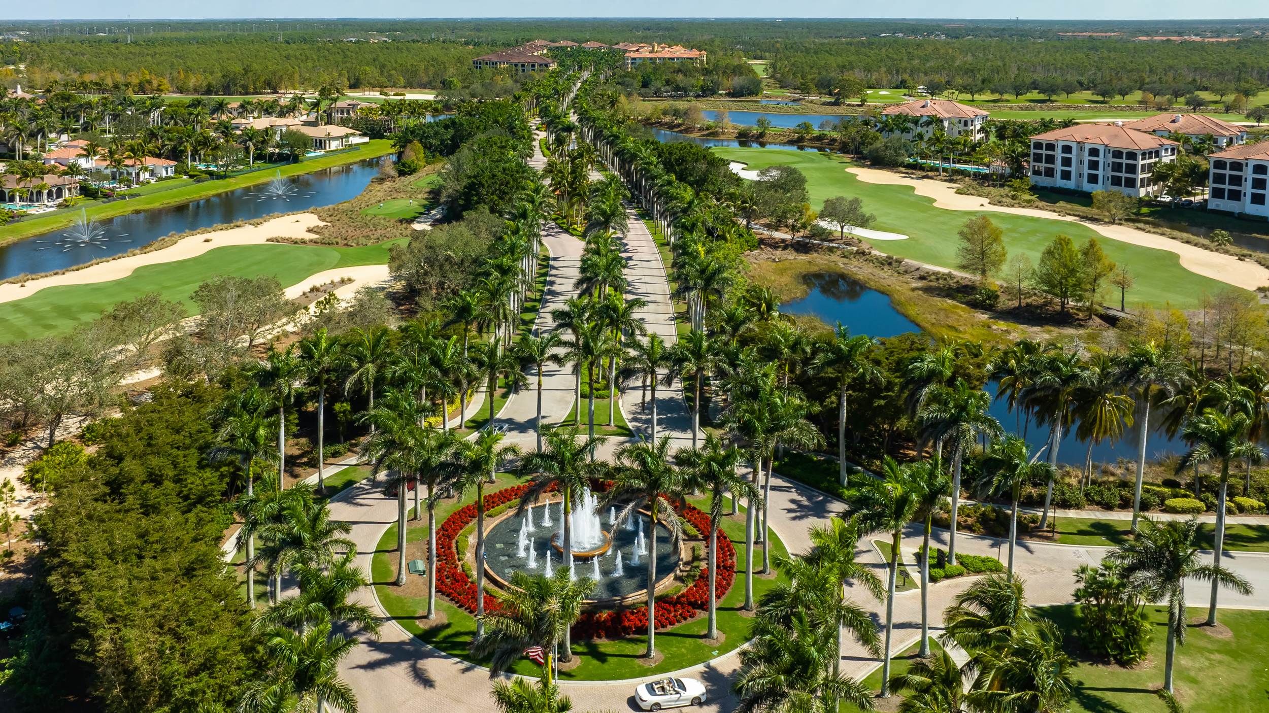 Tiburon Naples Ritz Aerial Stock Photography-10