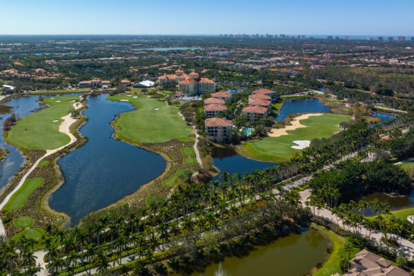 Tiburon Naples Ritz Aerial Stock Photography-3