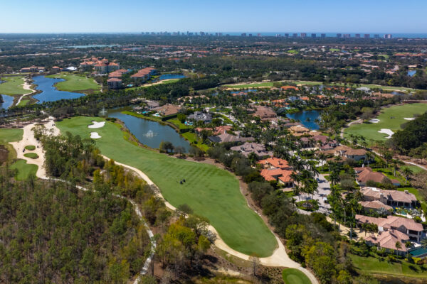 Tiburon Naples Ritz Aerial Stock Photography-4