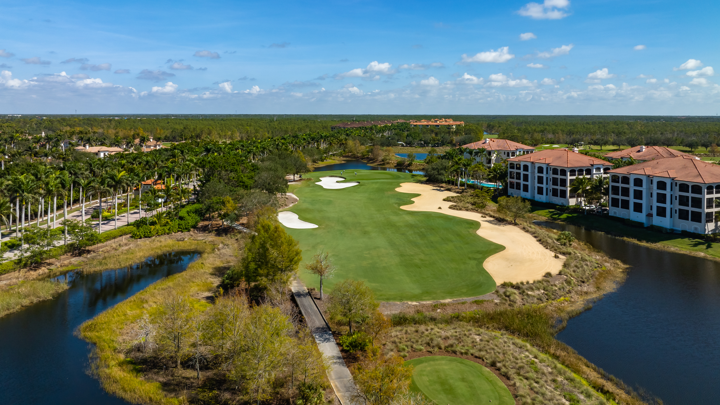 Tiburon Naples Ritz Aerial Stock Photography-6