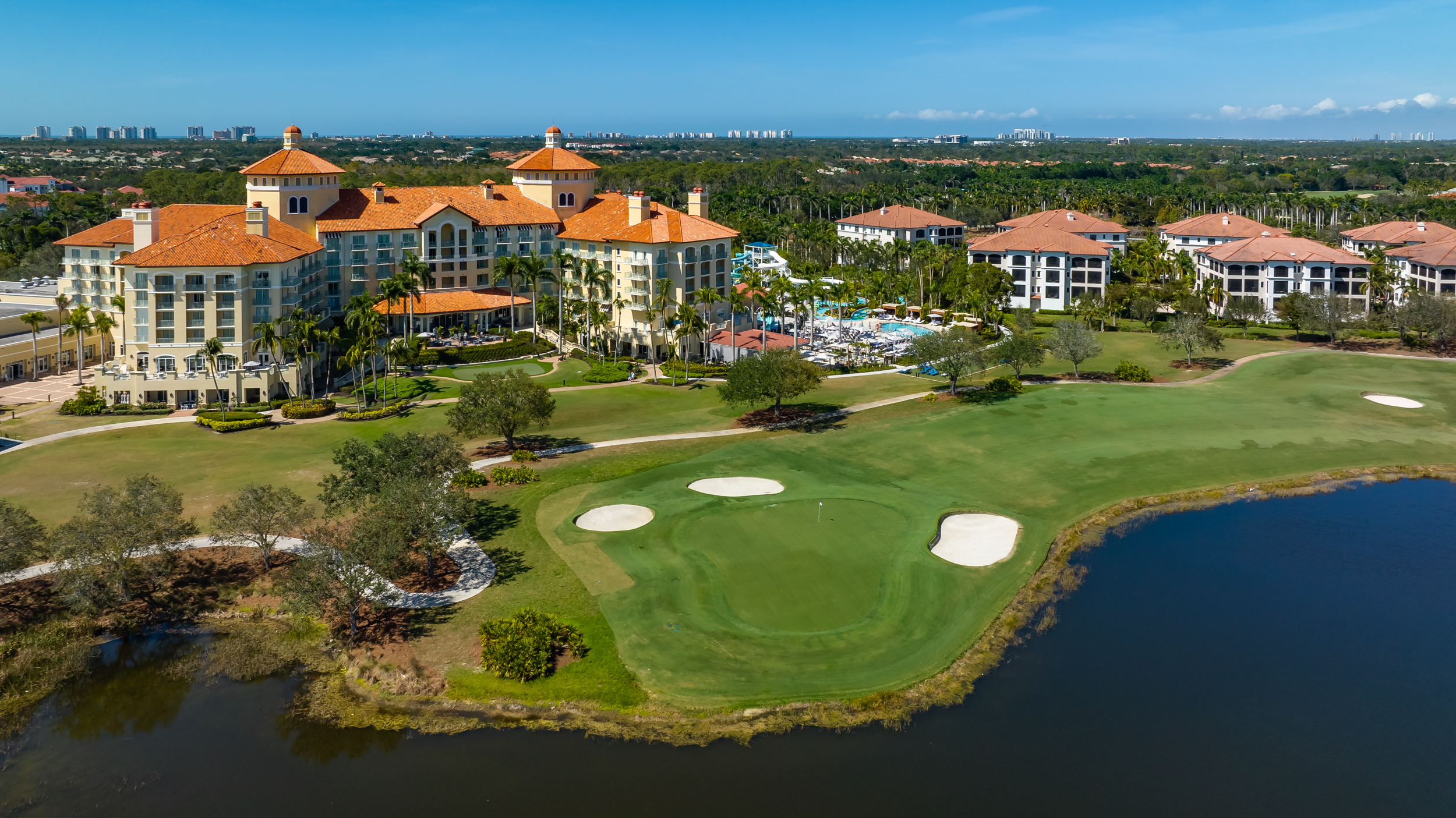 Tiburon Naples Ritz Aerial Stock Photography-9