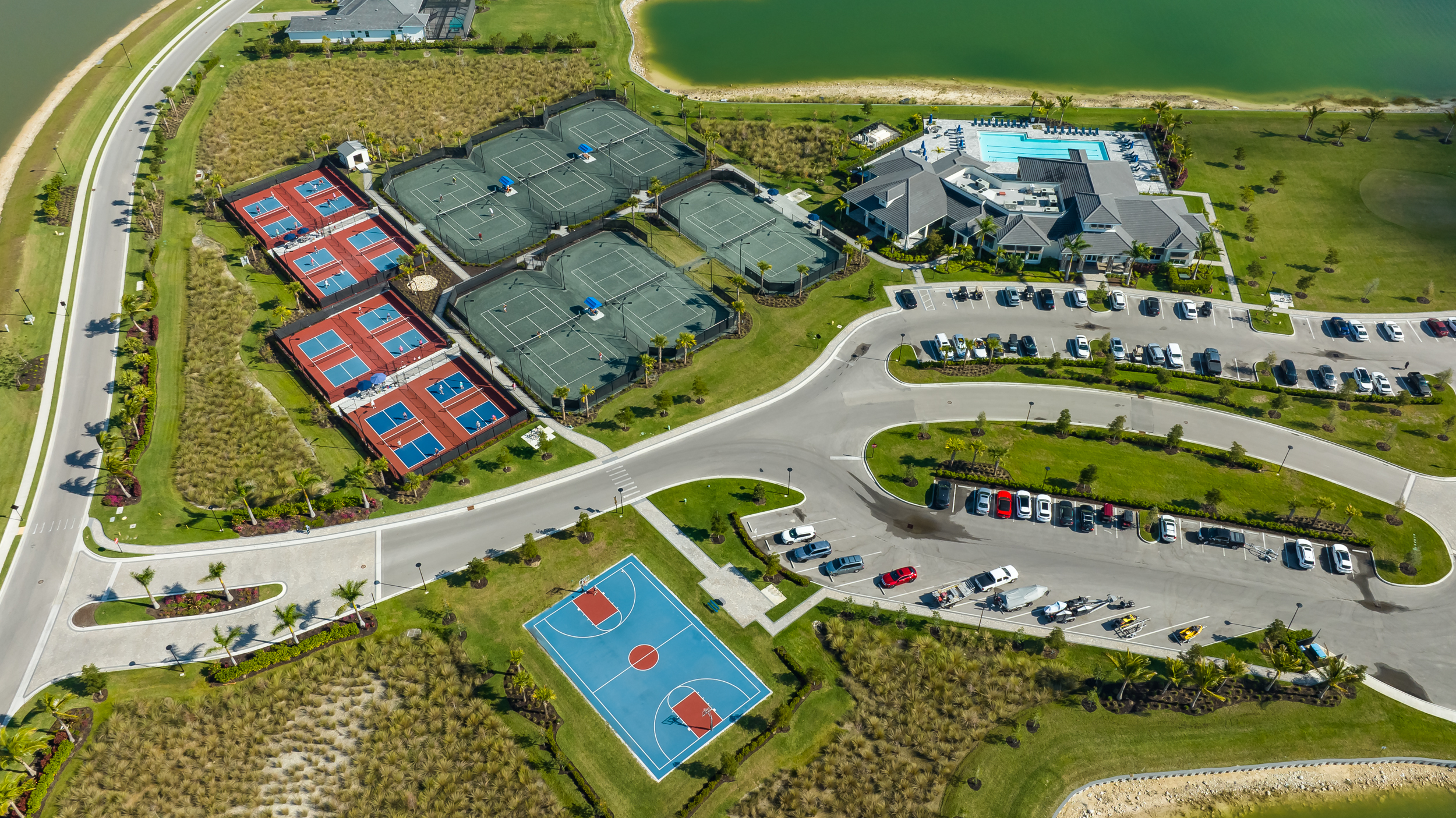 Wild Blue Estero Aerial Stock Photography_-4