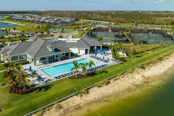 Wild Blue Estero Aerial Stock Photography_-6