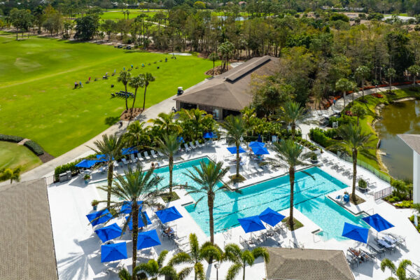 Wyndemere Naples Aerial Stock Photography_