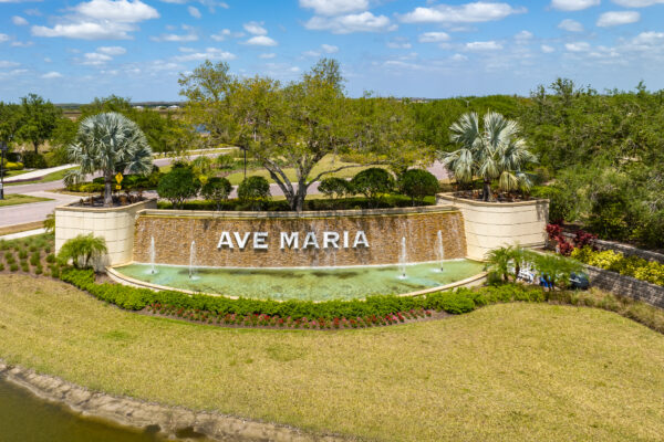 Ave Maria Naples Aerial Stock Photography_-2