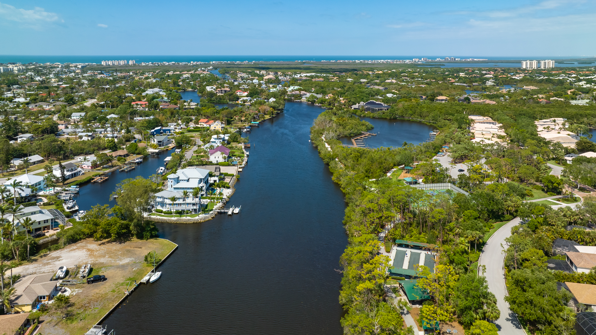 Bonita Bay Naples Aerial Stock Photography-2