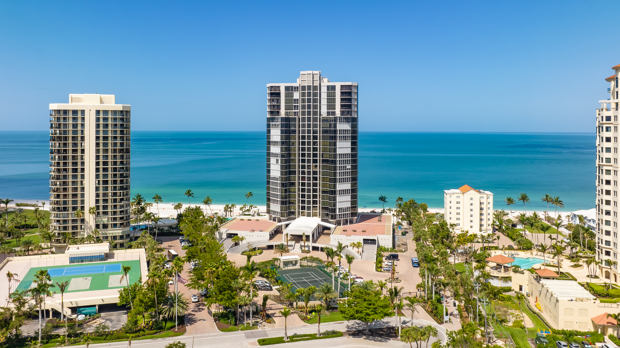 Park Shore South Naples Aerial Stock Photography-2