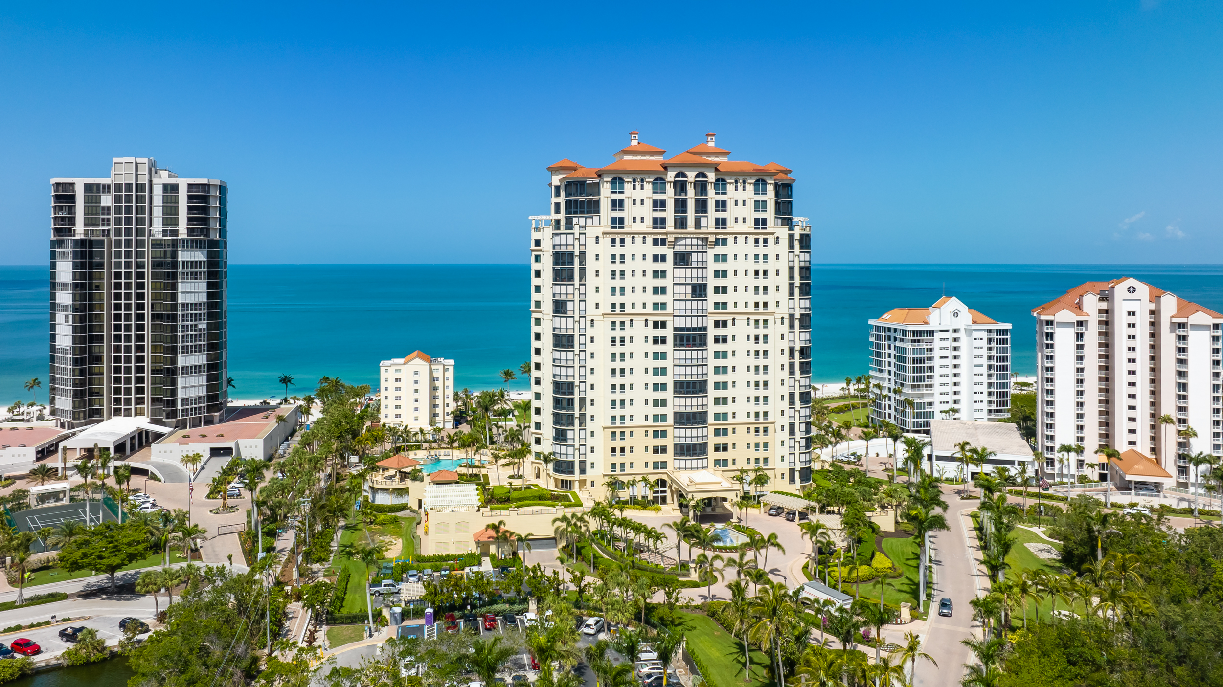 Park Shore South Naples Aerial Stock Photography-3