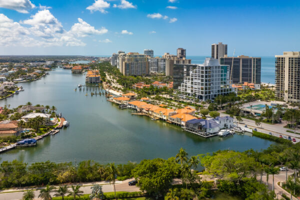 Park Shore South Naples Aerial Stock Photography-4