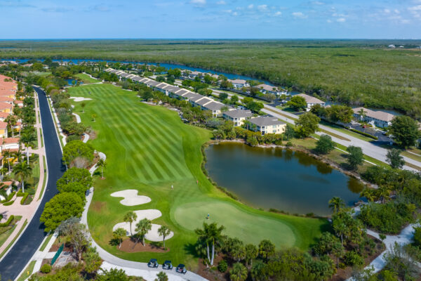 Hammock Bay Naples Aerial Stock Photography-4