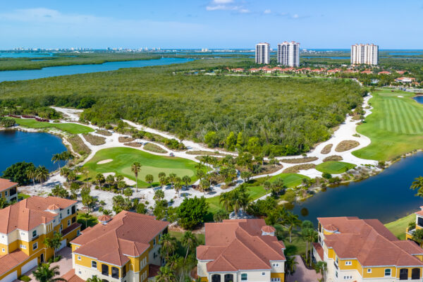 Hammock Bay Naples Aerial Stock Photography-5